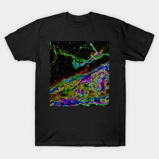 Black Panther Art - Glowing Edges 457 T-Shirt